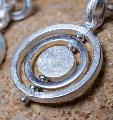 Reva Collection | Circle Moving Earrings